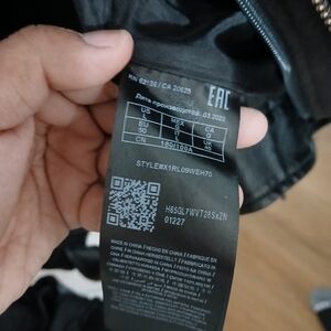 Men's Faux-Leather GUESS Jacket L